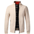 Zip-Up Cardigan | Full Zip | Long Sleeve | Knitted Cardigan | Men's Clothing