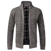 Zip-Up Cardigan | Full Zip | Long Sleeve | Knitted Cardigan | Men's Clothing