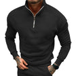 Polo Jumper | Casual | Long Sleeve | Half Zip Sweatshirt | Men's Quarter Zip Sweater
