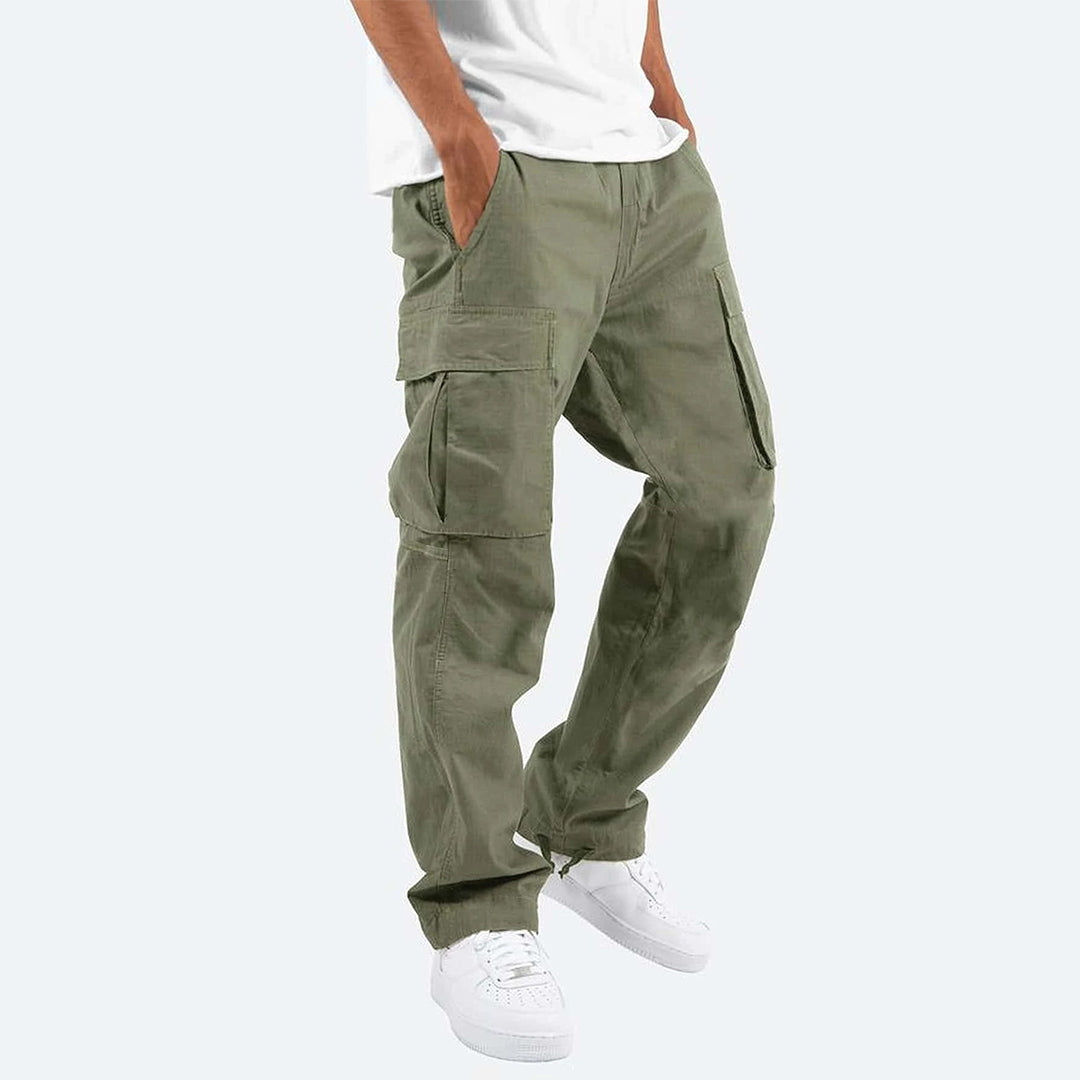 Cargo Pants - Casual - Loose Fit - Leisure Pants - Men's Pants 