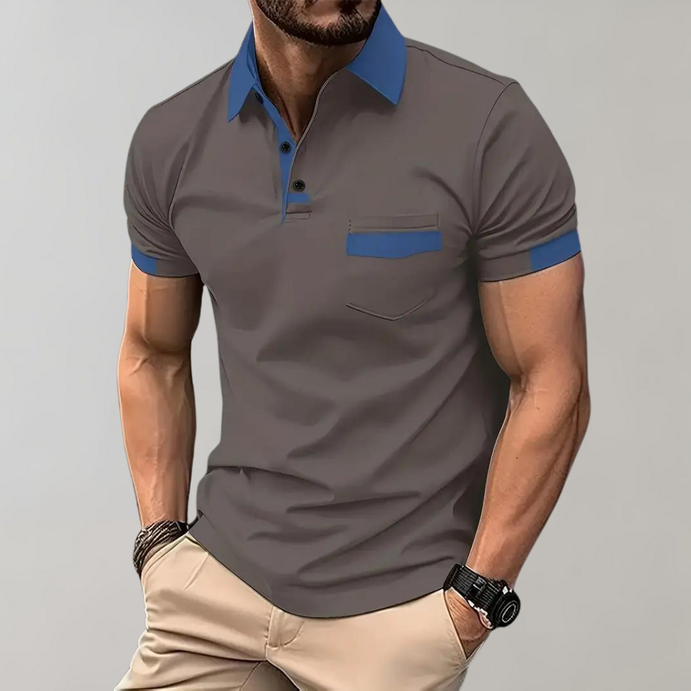 Polo T-Shirt | Short Sleeve | Button Neck | Collared T-Shirt | Men's Shirts