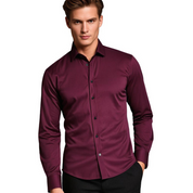 Dress Shirt | Stretchy | Non Iron | Button-Up Shirt | Men's Shirts