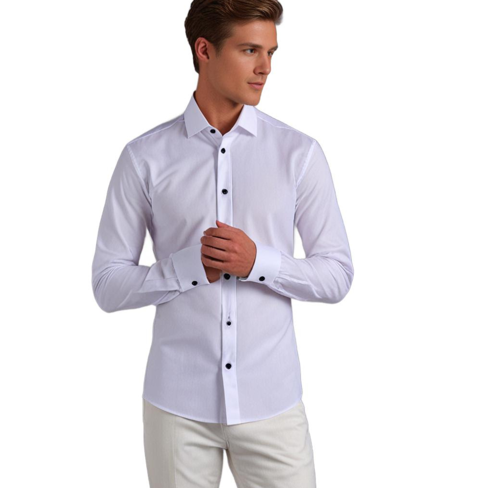 Dress Shirt | Stretchy | Non Iron | Button-Up Shirt | Men's Shirts