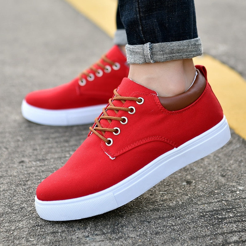 Slip-on Sneakers - Men's Casual Leisure Canvas Sneakers
