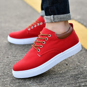Slip-on Sneakers - Men's Casual Leisure Canvas Sneakers