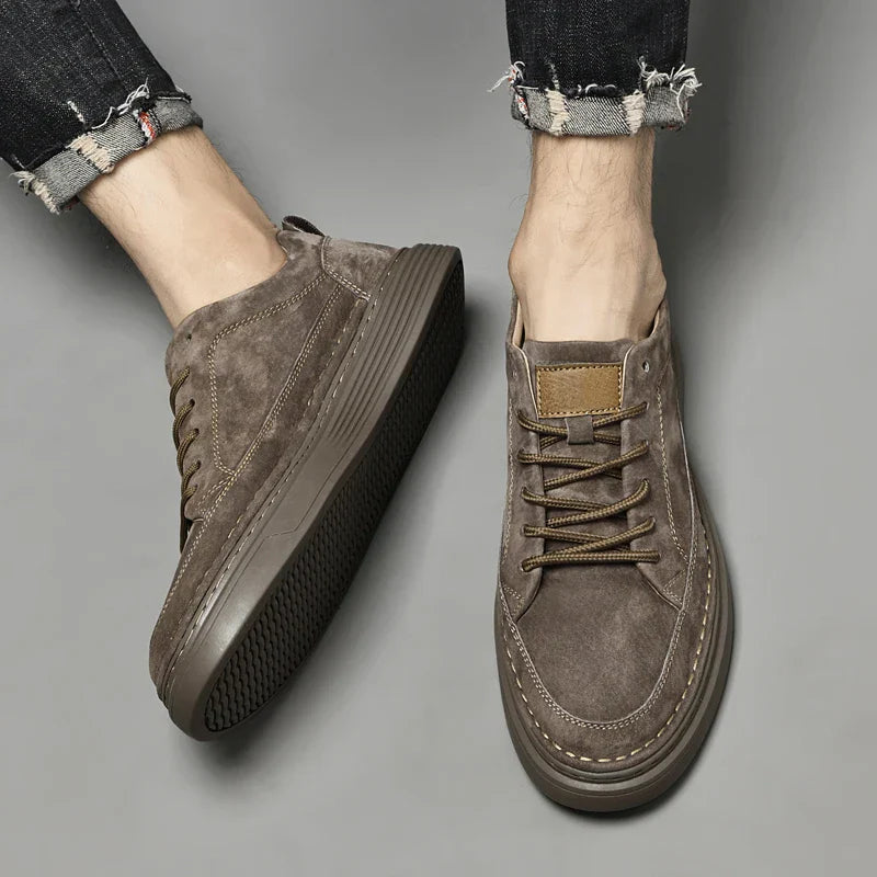 Men's Sneakers | Leather | Slip-On | Walking Shoes | Men's Shoes