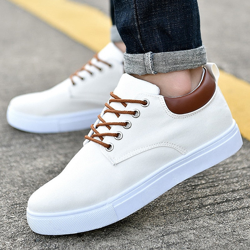 Slip-on Sneakers - Men's Casual Leisure Canvas Sneakers