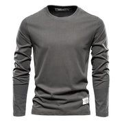 Long Sleeve T-Shirt | Crew Neck | Plain | Long Sleeve Vest | Men's Clothing