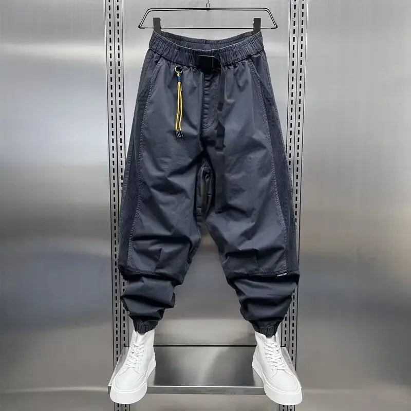 Baggy Pants - Men's Elastic Waist Loose Fit Track Pants