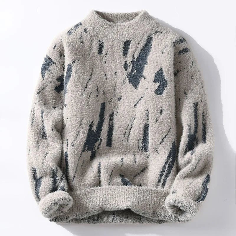 Men's Jumper | Fluffy | Warm | Knitted Sweater | Men's Winter Sweater
