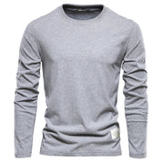 Long Sleeve T-Shirt | Crew Neck | Plain | Long Sleeve Vest | Men's Clothing
