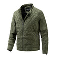 Quilted Jacket | Zipped Up | Checkered | Autumn Jacket | Men's Jacket