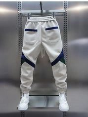 Track Pants | Elastic Waist | Sport | Cuffed Pants | Joggers for Men