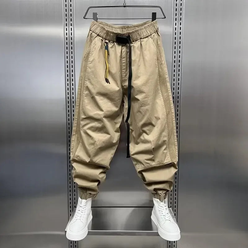 Baggy Pants - Men's Elastic Waist Loose Fit Track Pants