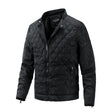 Quilted Jacket | Zipped Up | Checkered | Autumn Jacket | Men's Jacket