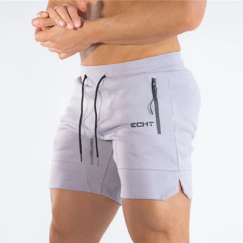 Sports Shorts - Men's Drawstring Activewear Gym Shorts with Pockets