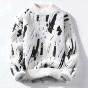 Men's Jumper | Fluffy | Warm | Knitted Sweater | Men's Winter Sweater