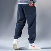 Corduroy Pants | Relaxed Fit | Drawstring | Baggy Pants | Men's Joggers