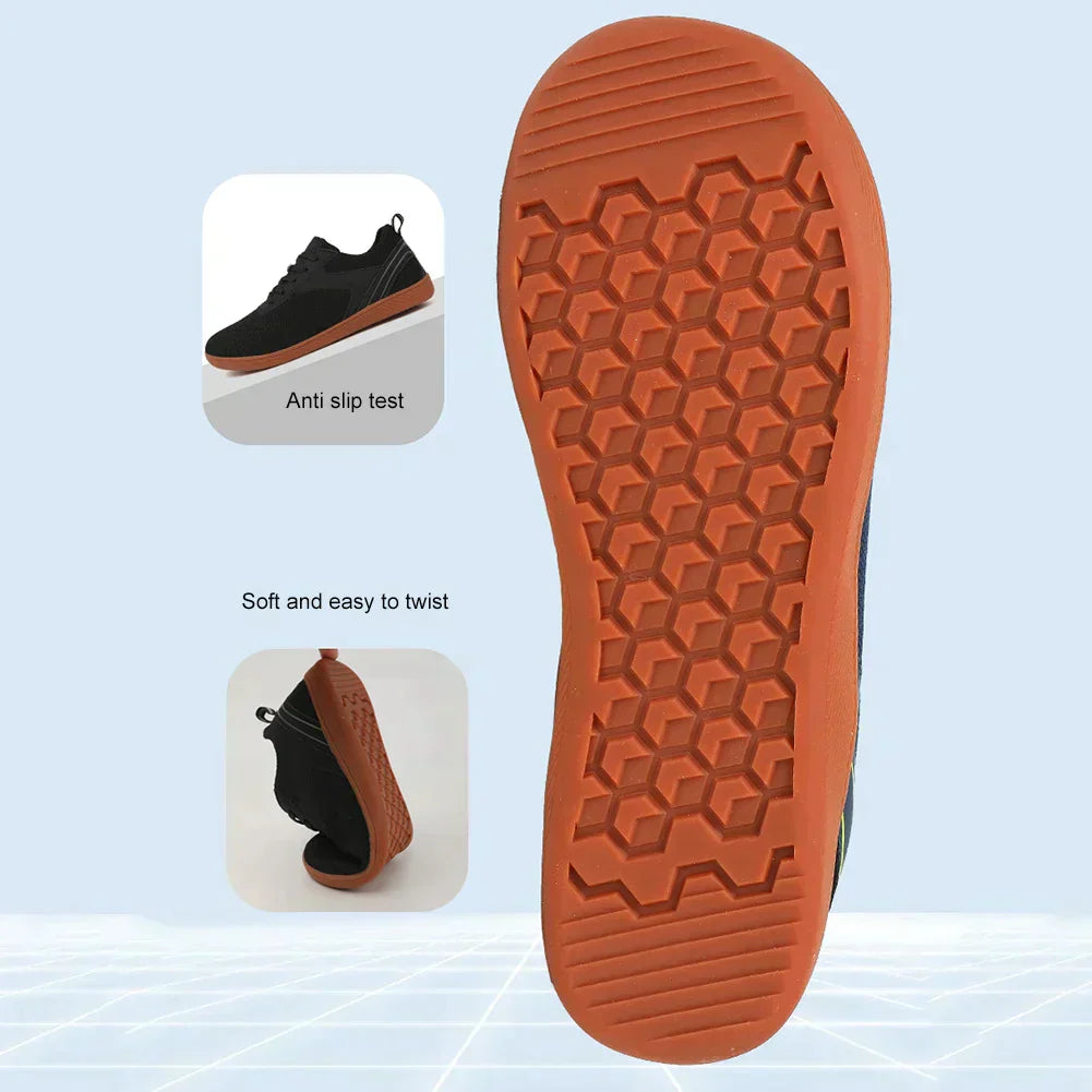 Barefoot Sneakers | Lace-Up | Non Slip | Orthopedic Shoes | Unisex Sneakers