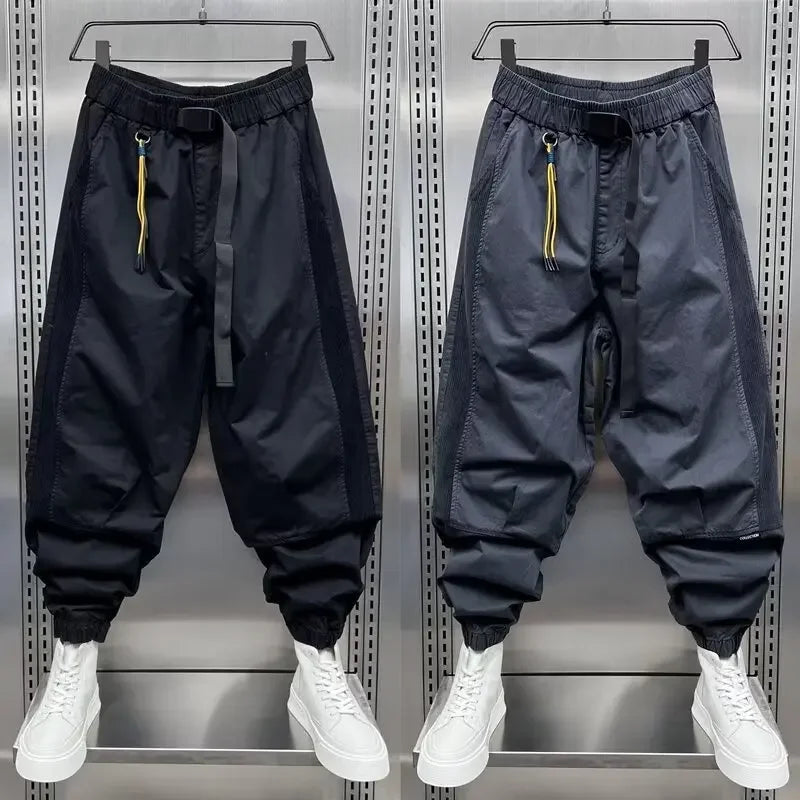 Baggy Pants - Men's Elastic Waist Loose Fit Track Pants