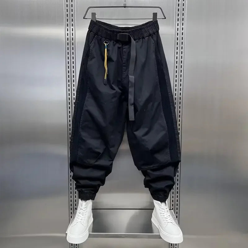 Baggy Pants - Men's Elastic Waist Loose Fit Track Pants