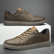 Leather Sneakers | Everyday | Walking | Slip-On Sneakers | Men's Shoes