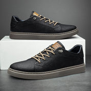 Leather Sneakers | Everyday | Walking | Slip-On Sneakers | Men's Shoes