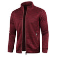 Zip Cardigan | Long Sleeve | Breathable | Zip-Up Jacket | Men's Clothing