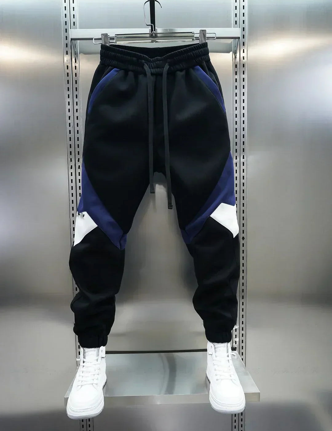 Track Pants | Elastic Waist | Sport | Cuffed Pants | Joggers for Men