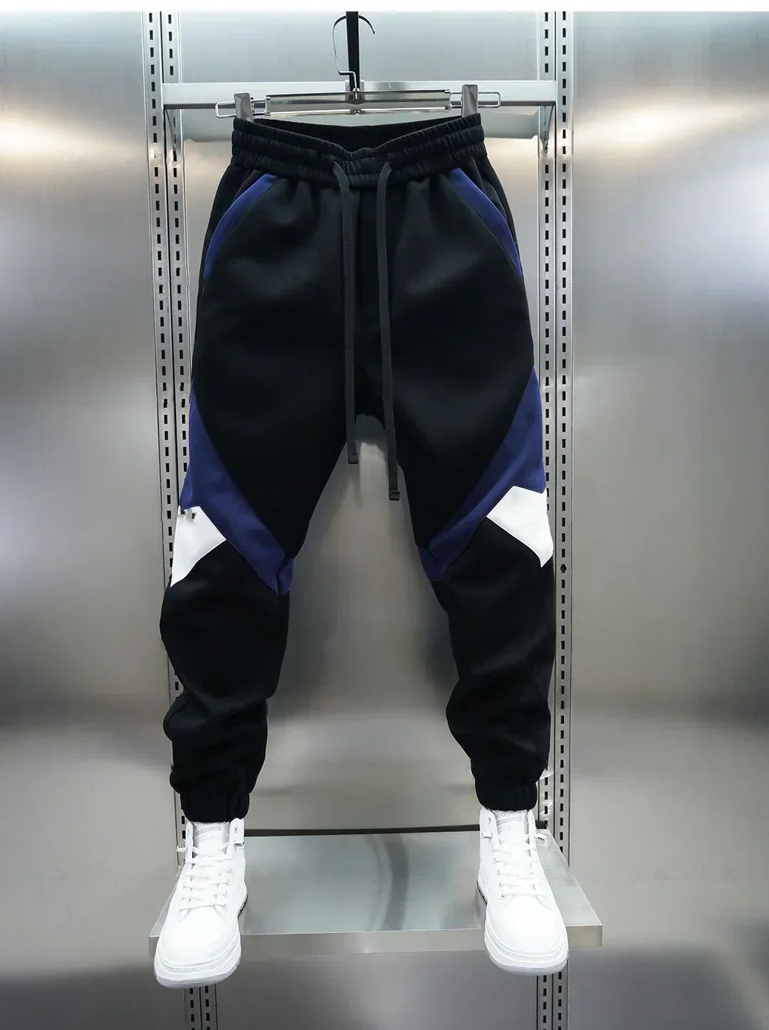 Track Pants | Elastic Waist | Sport | Cuffed Pants | Joggers for Men