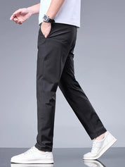 Stretch Trousers - Men's Casual Lightweight Skinny Trousers