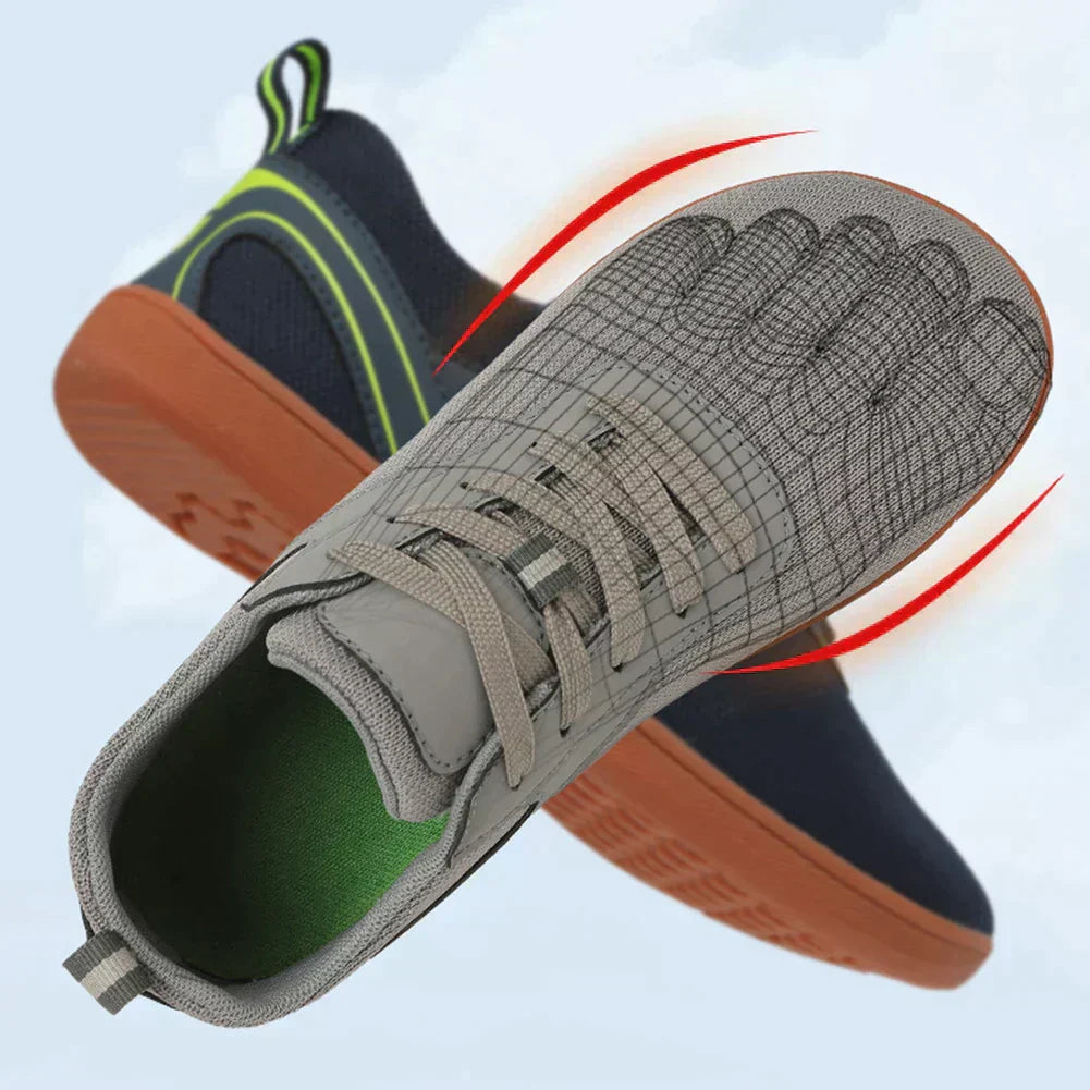 Barefoot Sneakers | Lace-Up | Non Slip | Orthopedic Shoes | Unisex Sneakers