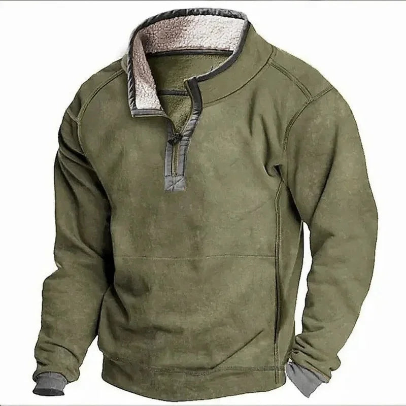 Fleece Sweater | Quarter Zip | Half Zip | Fleece Pullover | Men's Winter Clothes