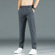 Men's Pants - Elastic Waist - Slim Fit - Casual Pants - Stretch Pants