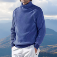 Roll Neck Jumper | Rib Knit | Turtleneck | Winter Pullover | Mens Knit Sweater