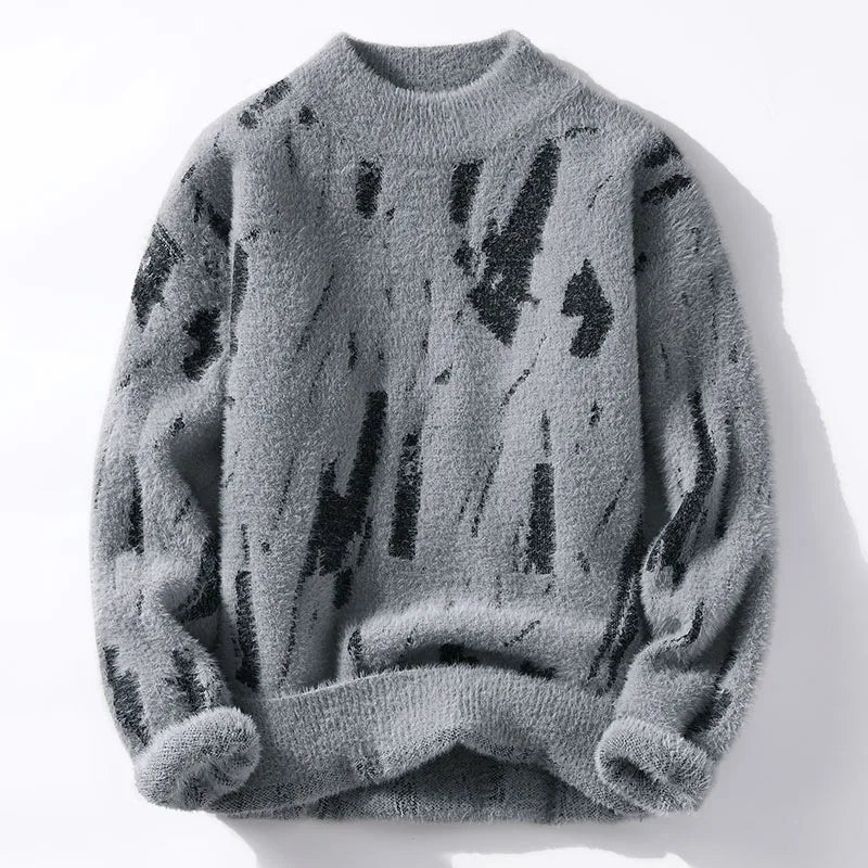 Men's Jumper | Fluffy | Warm | Knitted Sweater | Men's Winter Sweater