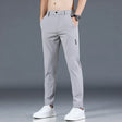 Men's Pants - Elastic Waist - Slim Fit - Casual Pants - Stretch Pants