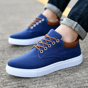 Slip-on Sneakers - Men's Casual Leisure Canvas Sneakers