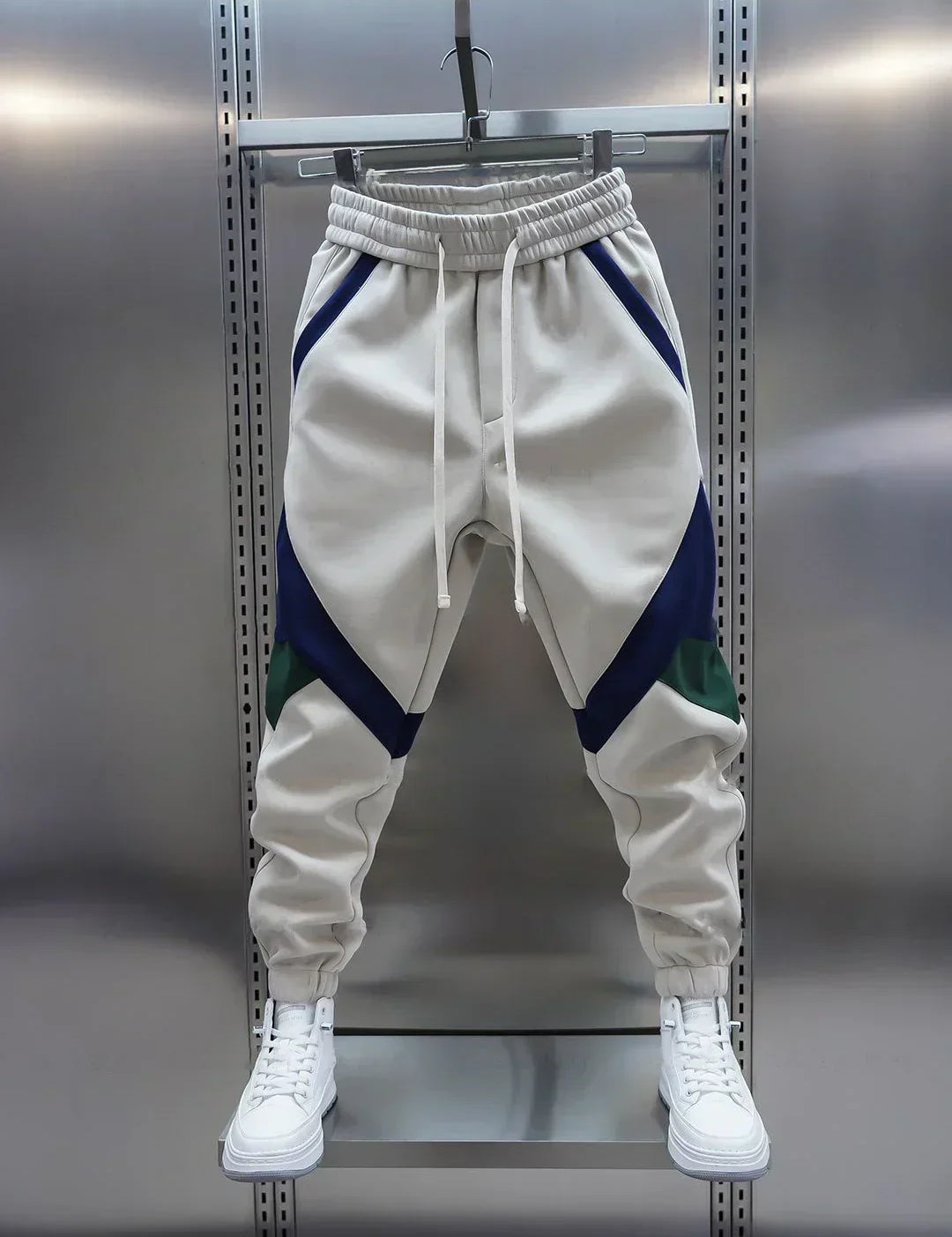 Track Pants | Elastic Waist | Sport | Cuffed Pants | Joggers for Men