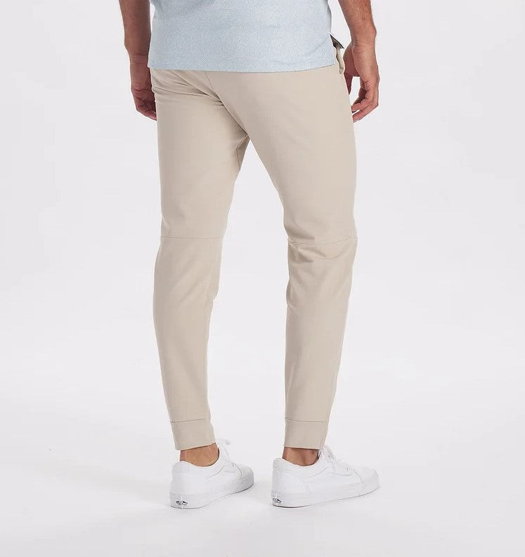 Stretch Pants - Men's Casual Elastic Waist Skinny Pants