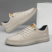 Leather Sneakers | Everyday | Walking | Slip-On Sneakers | Men's Shoes