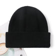 Knitted Beanie - Warm - Winter - Cashmere Beanie - Me'ns Beanie Hat