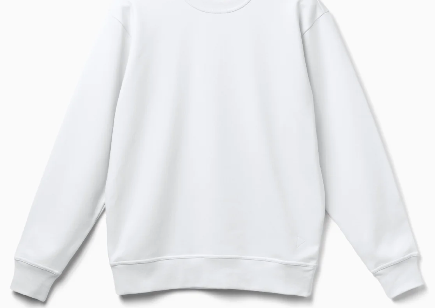 Sweatshirt | White | Crew Neck | Pullover Sweatshirt | Unisex Sweatshirt