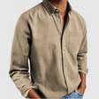 Button-Up Shirt - Casual - Long Sleeve - Denim Shirt - Men's Shirts