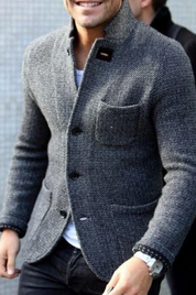 Men's Jacket | Retro | Single Breasted | Blazer Jacket | Tweed Jacket