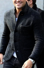 Men's Jacket | Retro | Single Breasted | Blazer Jacket | Tweed Jacket