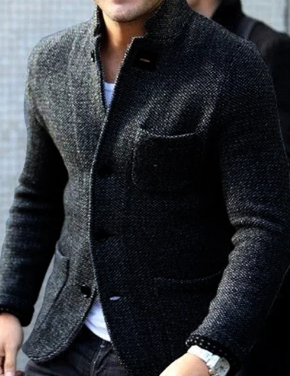 Men's Jacket | Retro | Single Breasted | Blazer Jacket | Tweed Jacket