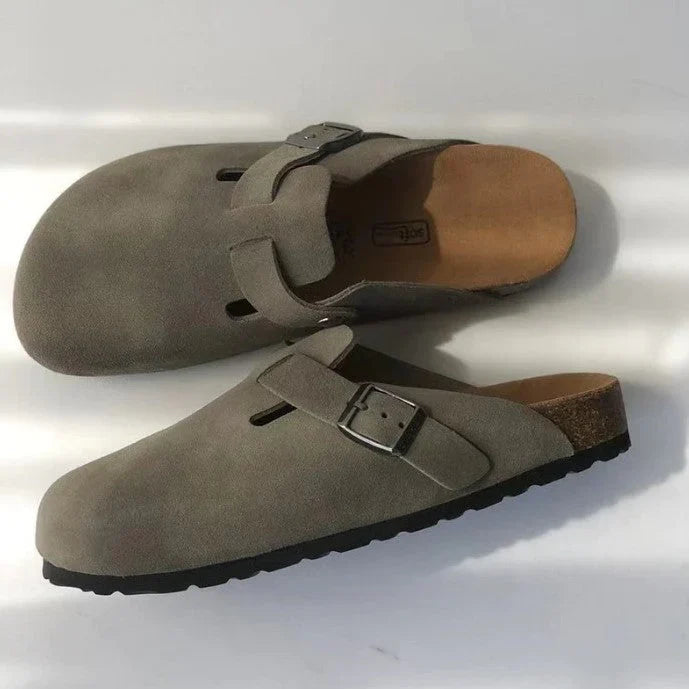 Clogs - Slip-On - Suede - Mule Shoes - Men's Shoes