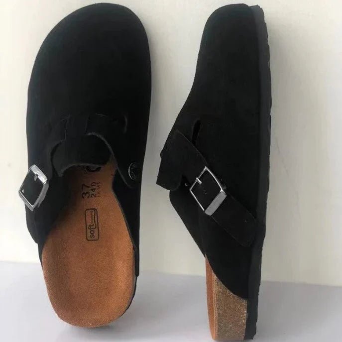 Clogs - Slip-On - Suede - Mule Shoes - Men's Shoes