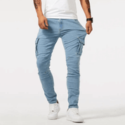 Cargo Jeans - Slim Fit - Skinny - Cargo Pants - Men's Jeans